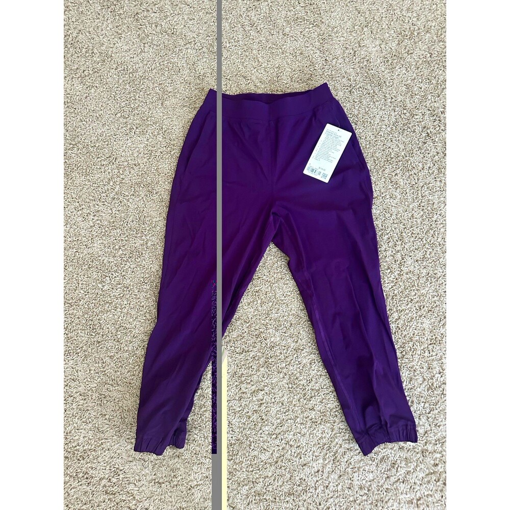 Lululemon Adapted State HR Womens Jogger Pants Purple Size 4 Tapered